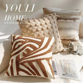 Cream Pillowcase for Timeless Elegance in Elegant Home Decor - Himpall